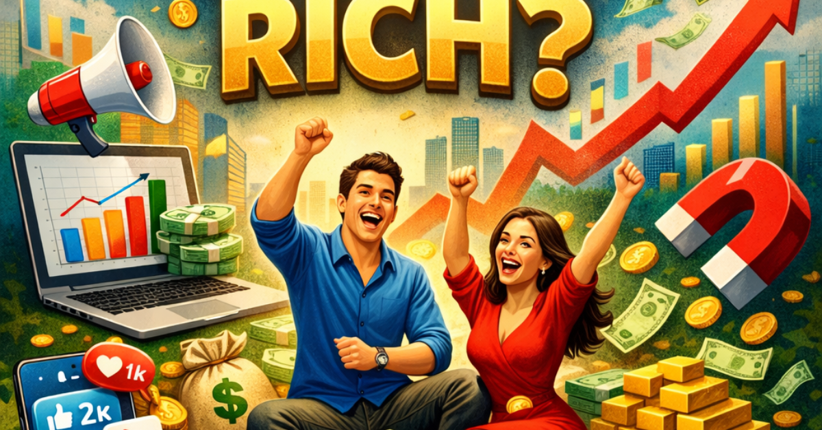 You are currently viewing CAN DIGITAL MARKETING MAKE YOU RICH ?